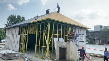 恒威科技公司近期轻钢结构房屋项目合集